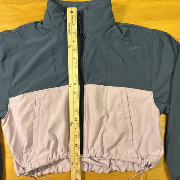 Gilly Hicks Full-Zip Womens Windbreaker Green Jacket XS X-Small NWT - Picture 6 of 13